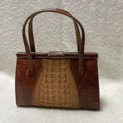 ワニ皮 ハンドバック 美品