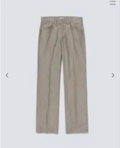 HARD TWIST FADED BROWN DENIM 5P PANTSのサムネイル