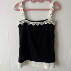 ANNA SUI アナスイキャミソール ブラック レースのサムネイル