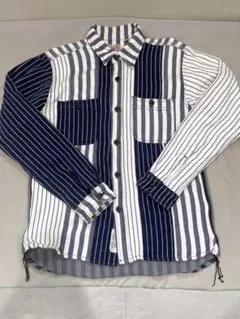 メンズ長袖シャツ デニムシャツ L アメリカン