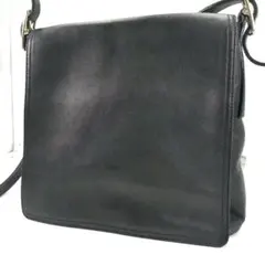 超美品✨COACH オールドコーチ ショルダーバッグ フラップ グラブタンレザー
