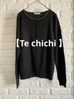 【Te chichi 】カーディガンM サイズ　ブラック レディース