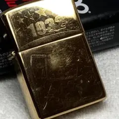 ジッポー 七宝焼メタル貼り ソリッドブラス 2003年製 美品 超レア物 