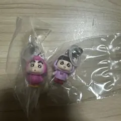 クレヨンしんちゃんめじるしアクセサリー2 しんちゃん　あいちゃん　２個セット