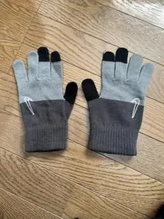 Nike手袋グレー/ブラック