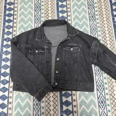 デニムジャケット ボタンあり
