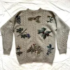 Eddie Bauer 刺繍入りニットセーターのサムネイル