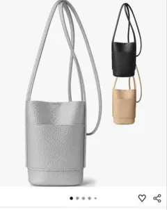 ONE UMB ミニショルダーバッグ シルバーのサムネイル