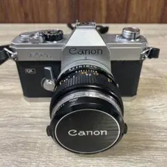 Canon FTb 50mm f1.8 一眼レフカメラ フラッシュ付き Canon FTb 50mm f1.8 一眼レフカメラ フラッシュ付き カメラ