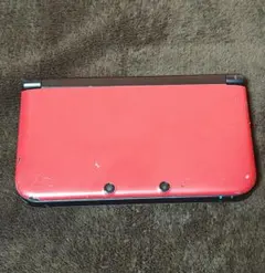 ​【動作確認済】ニンテンドー3DS LL レッド×ブラック 本体＆充電器