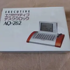 アデッソ　AEESSOエグゼクティブデスククロックモデル AQ262 菊御紋のサムネイル