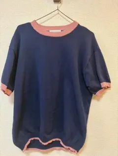 半袖 ニット トップスのサムネイル