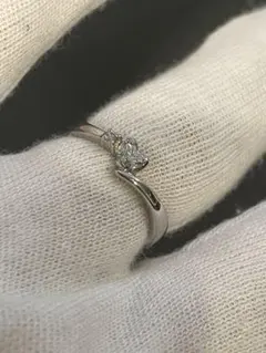 プラチナダイヤモンドリング 0.346ct 鑑定書付き【中古】 - メルカリ