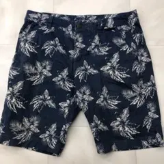 未使用】定価1.8万 St ANDREWS パームリーフプリントショートパンツ
