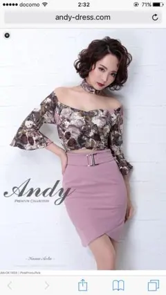 値下げ中！！Andy♡ドレス