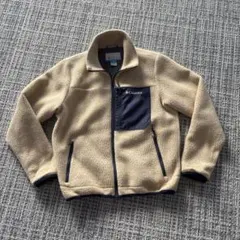 Columbia フリースジャケット サイズSベージュ