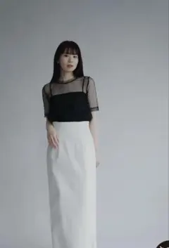 louren vintage lace knit dress - メルカリ