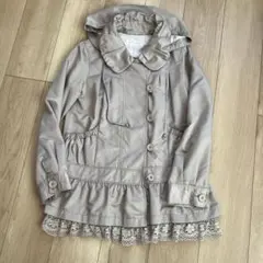 レストローズ スプリングコート レインコート ベージュ