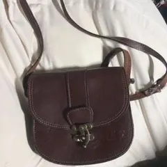 革製 アンティーク ヴィンテージ ショルダーバッグ