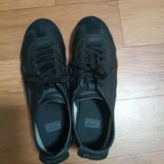 OnitsukaTigerMEXICO66オニツクタイガ黒BLACK25.0㎝