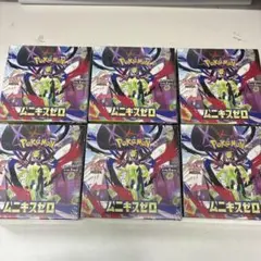 ポケモンカード　ムニキスゼロ　シュリンク付　6box 新品未開封