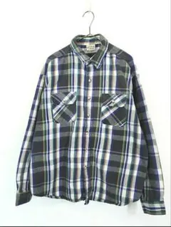古着 90s FIVE BROTHER ネルシャツ　2XL