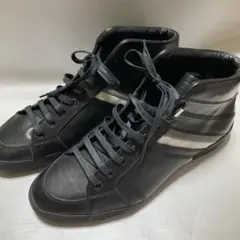 Dior Homme ハイカットスニーカー ブラック　レザー　本革のサムネイル