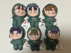 忍たま乱太郎 ほわぬい ぬいぐるみ マスコット コンプリート 6年生 6点