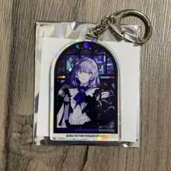 ネノス 工画堂 オバレク ステンドグラス風アクリルキーホルダー