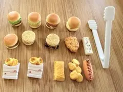 リカちゃん　モスバーガーミニチュアフード　レトロ