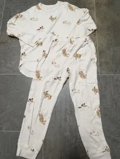 gelato pique キッズ ドッグ柄パジャマ M 120-130