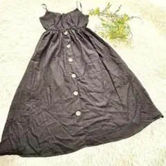 キャミワンピース 黒