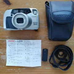 PENTAX ESPIO 200 リモコン / ケース / ストラップ付きのサムネイル