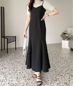Heather マーメイド キャミ ワンピース 【シアートップスとのセット販売】