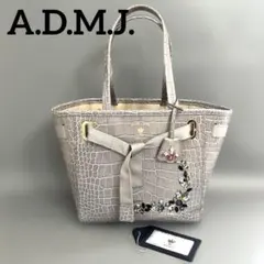 極美品】ADMJ ダービーラックス バンダナ トートバッグ ポーチ付 日本 