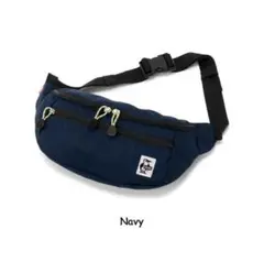 CHUMS チャムス リサイクルスモールウエストポーチ ネイビー