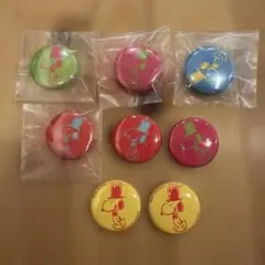 スヌーピー 缶バッジ 8個セット