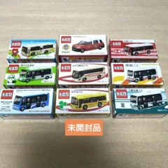 トミカ 新作 バス など 9個セットのサムネイル