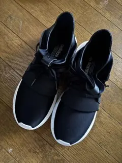 adidas レディース 24cm ブラック スニーカー 軽量