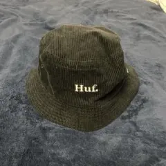 HUF/バケットハット/コーデュロイ/ブラック/メンズ