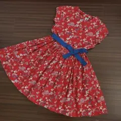 プチバトー PETIT BATEAU 花柄ワンピース 12ans