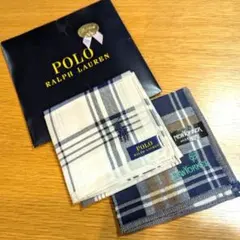 Polo Ralph Lauren &NEWYORKER ハンカチ 2枚セット