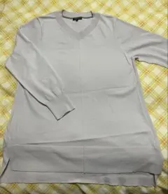 INDIVI Vネックライトセーター 38