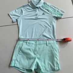 adidas ゴルフウェアセット M ミントグリーン