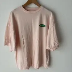 Champion チャンピオン ロゴ Tシャツ ピンク M
