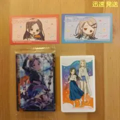 学園アイドルマスター 倉本千奈 篠澤広 ラブレッツ ウエハースカード 4点セット