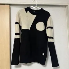 G-STAR RAW アシンメトリックニットセーター S