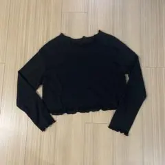 dholicショート丈 スラブTシャツ 未使用　韓国のサムネイル