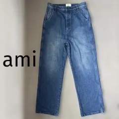 ami ALEX ᖴIT 30インチ デニム バギー ジーンズ パンツ アミのサムネイル