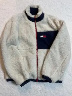 トミーヒルフィガー ボアジャケット リバーシブル